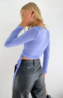 Beginning Boutique Tops Dora Blue Ruched Top 11 Beginning Boutique Tops Dora Blue Ruched Top