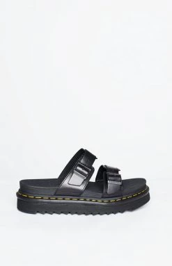 Dr. Martens Myles Slide Sandal Black 7 Dr. Martens Myles Slide Sandal Black