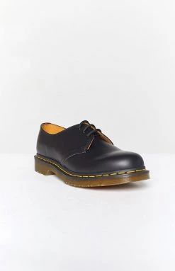 Dr. Martens DMC Black Smooth Leather Shoes Dr Martens 21 Dr. Martens DMC Black Smooth Leather Shoes Dr Martens