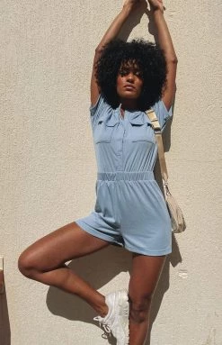 BB Exclusive Extended Sizes Everleight Playsuit Sage