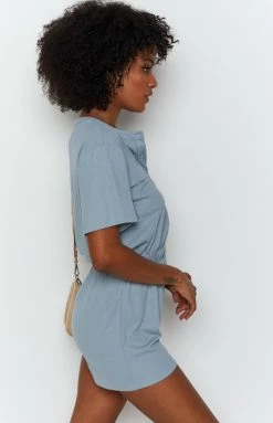 BB Exclusive Extended Sizes Everleight Playsuit Sage