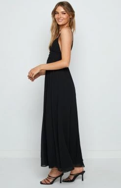 BB Exclusive Ebony Black Maxi Dress Dresses