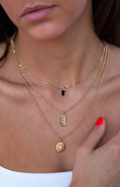 Eclat Arabella Layered Necklace Gold (FREE Over $80) Accessories 5 Eclat Arabella Layered Necklace Gold (FREE Over $80) Accessories