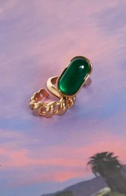 Eclat Belle Ring Gold Set Accessories