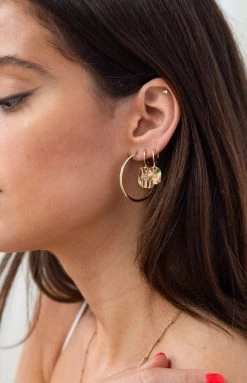 Accessories Eclat Cynthia Earrings 4 Pack Gold