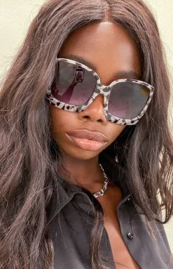 Eclat Escape Retro Square Sunglasses Brown Sale