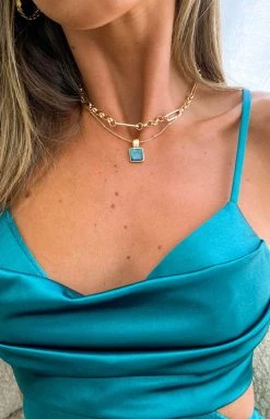 Eclat Green With Envy Necklace Accessories