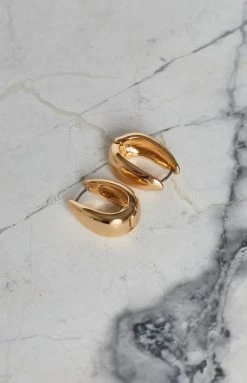 Eclat Honey Huggies Earrings