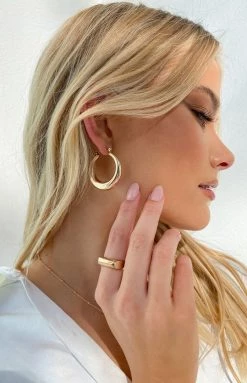 Accessories Eclat Love Life Hoop Earrings