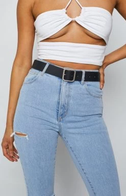 Eclat Minimalism Belt Black