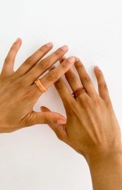 Accessories Eclat Peachy Ring Set