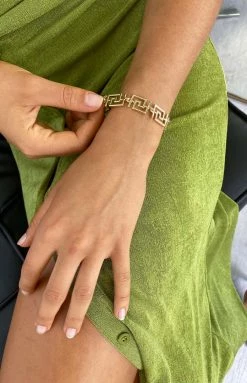 Accessories Eclat Geo Bracelet Gold 7 Accessories Eclat Geo Bracelet Gold