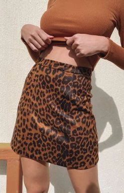 BB Exclusive Bottoms Edie Skirt Leopard