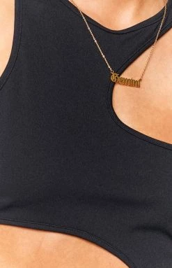 BB Exclusive Elise Black Mini Dress Dresses