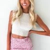 BB Exclusive New Eliza Pink Floral Mini Skirt