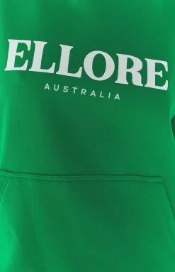 New Ellore Irish Green Oversized Hoodie
