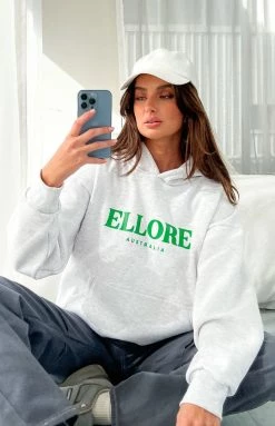 New Ellore Storm Green Oversized Hoodie