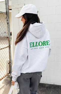 New Ellore Storm Green Oversized Hoodie