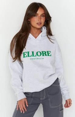 New Ellore Storm Green Oversized Hoodie