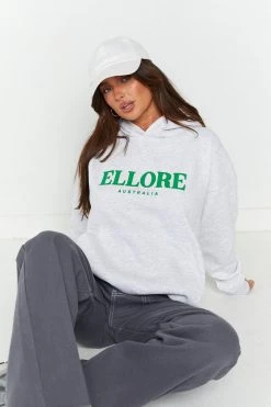 New Ellore Storm Green Oversized Hoodie
