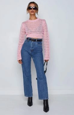 BB Exclusive Elyse Knit Sweater Pink