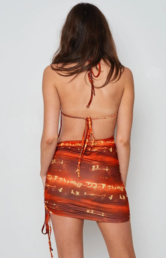 Beginning Boutique Dresses Elysha Halter Mini Dress Red 12 Beginning Boutique Dresses Elysha Halter Mini Dress Red