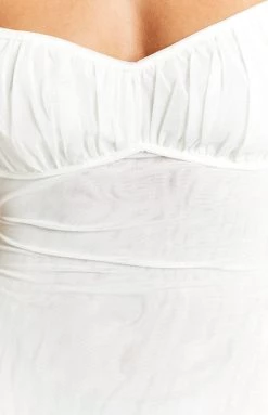 BB Exclusive Elysium White Maxi Dress Dresses