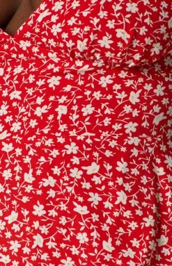 BB Exclusive Emma Lee Red Ditsy Mini Dress