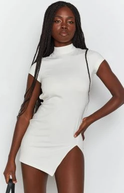 BB Exclusive Dresses Erotica Mini Dress White