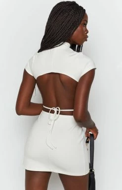 BB Exclusive Dresses Erotica Mini Dress White
