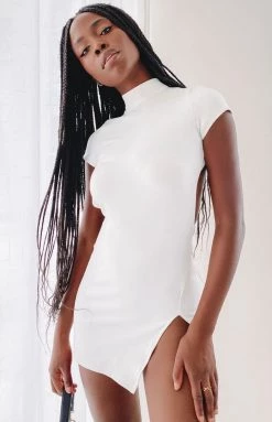 BB Exclusive Dresses Erotica Mini Dress White