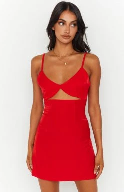 BB Exclusive New Escapade Red Mini Dress