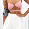 BB Exclusive Estella Pink Halter Top