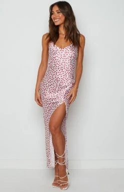BB Exclusive Eternal White Floral Maxi Dress