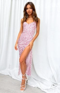 BB Exclusive Eternal White Floral Maxi Dress