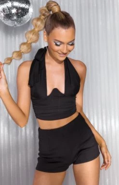 BB Exclusive Bottoms Eve Shorts Black