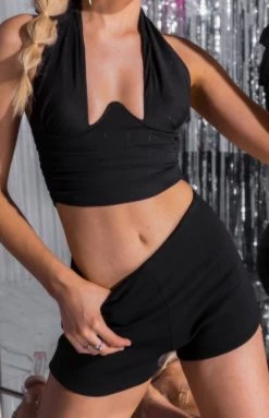 BB Exclusive Bottoms Eve Shorts Black