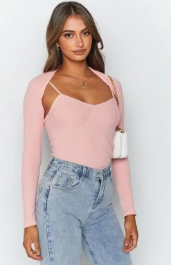 Beginning Boutique Evette Two In One Top Pink Tops 13 Beginning Boutique Evette Two In One Top Pink Tops