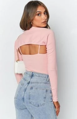 Beginning Boutique Evette Two In One Top Pink Tops 14 Beginning Boutique Evette Two In One Top Pink Tops