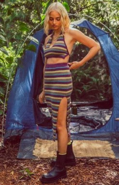 BB Exclusive Fauna Knit Midi Skirt