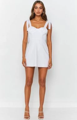 BB Exclusive First Kiss Mini Dress White Dresses 10 BB Exclusive First Kiss Mini Dress White Dresses