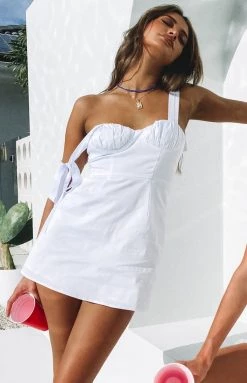 BB Exclusive First Kiss Mini Dress White Dresses 15 BB Exclusive First Kiss Mini Dress White Dresses