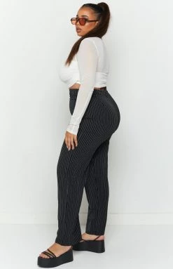 BB Exclusive Fallon Pants Pinstripe