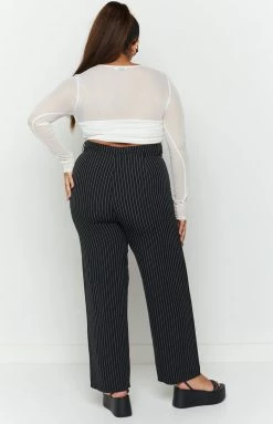 BB Exclusive Fallon Pants Pinstripe
