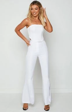 BB Exclusive Bottoms Fancy Pants White