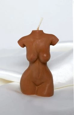 She Is Jolie Candles Female Form Candle Mocha Back In Stock