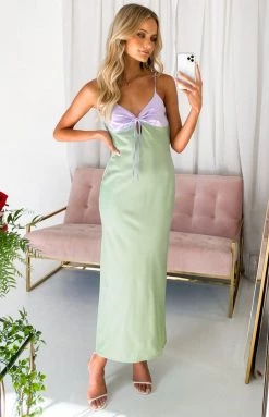 BB Exclusive Dresses Fern Green Maxi Dress