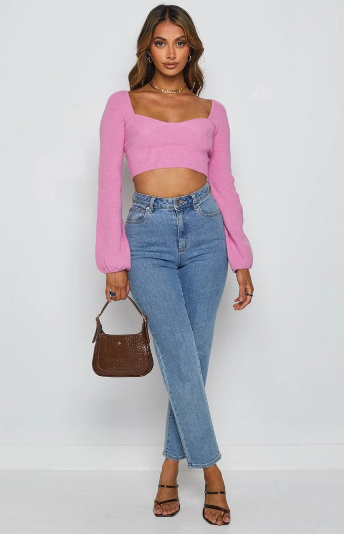 BB Exclusive Fever Knit Sweater Pink 4 BB Exclusive Fever Knit Sweater Pink