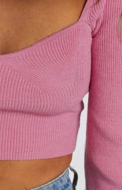 BB Exclusive Fever Knit Sweater Pink 16 BB Exclusive Fever Knit Sweater Pink