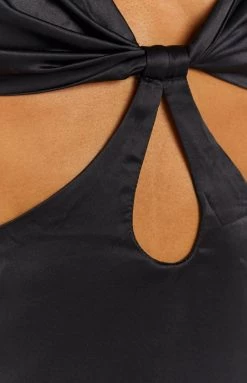 Beginning Boutique Dresses Fierra Black Mini Dress